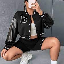 Jaqueta Cropped University