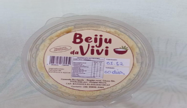 Beiju da massa da mandioca