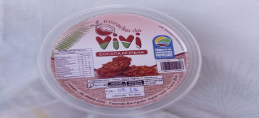 Cocada de rapadura em pote